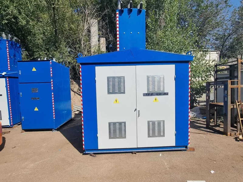 Распределительный пункт 10 кВ на площадке асфальтобетонного завода в Усть-Каменогорске